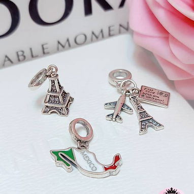 Charms. LM joyería. Mensajeria disponible. Comprobante y garantía con su compra - 6/10