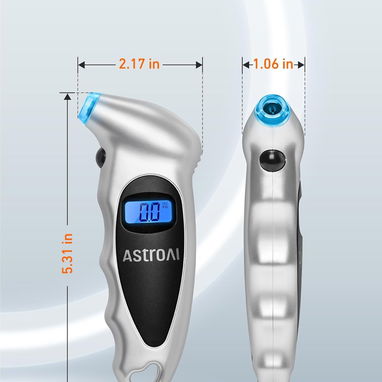 🚗 MEDIDOR DIGITAL PRESIÓN NEUMÁTICOS 150 PSI ASTROAI LCD RETROILUMINADO ENVÍO + GARANTÍA - Img 122304380