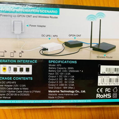 🔥 ¡NAUTA HOGAR RECARGADO EN APAGONES! MINI DC UPS KP3 🔥 - Img 107335725