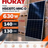 Paneles Solares Bifaciales de 630w venta mayorista - Img 58418642