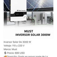 Inversores Must y FelicitySolar. Batería LiFePO4 Must. NUEVO. DISPONIBLES PARA ENTREGA INMEDIATA - Img main-image-55568100