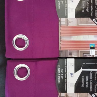 Cortineros metálicos expandibles para interiores y cortinas blackaoud - Img 121553970