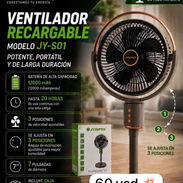 Ventilador recargable - Img 57784749