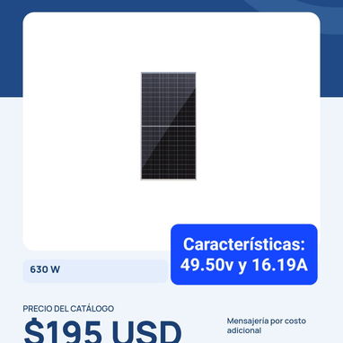 Panel solar 400w, 595w, 600w, 620w, 630w y 635w - 3/6