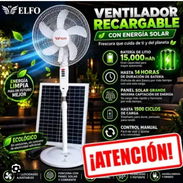 Ventilador recargable con panel - Img 57591154