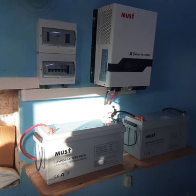 Matanzas: kit 1.2 kW instalado para lo esencial, 1,750 USD - 3/4