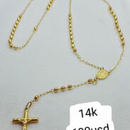 Vendo rosario 14k original una belleza - Img 45481689