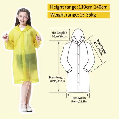 Capas Impermeables para niños protección para lluvias - Img 103014719