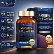 12 en 1 complejo de magnesio 120 capsulas - Img 56419295