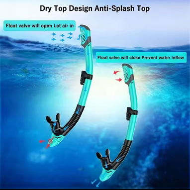 Máscara de buceo con Snorkel / cámara de acción - Img 122403457