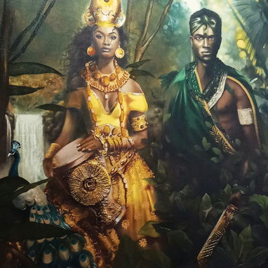 CUADROS DE ORISHAS por encargo. - 4/6