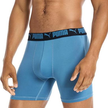 CALZONCILLOS PUMA PAQUETE DE 5 BOXER ATHLETIC FIT - Img 123015836
