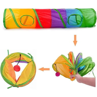 Túnel de colores para mascotas/ 2 vías - 3/5