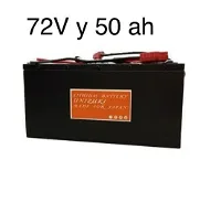 Batería de moto marca UNIZUKI 72V y 50AH - Img 45793174