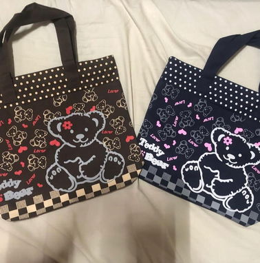 Bolsos de Lona con zíper tienen dos compartimentos - Img 93076745