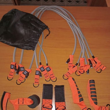 🔥 *KIT DE BANDAS DE RESISTENCIA CON ACCESORIOS* - 2/2
