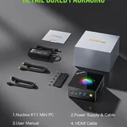 Mini PC GMKtec Ryzen 9 8945HS RAM 32GB 1TB SSD AMD Radeon 780M Incluye Kit de Mouse y Teclado - Img 57397675