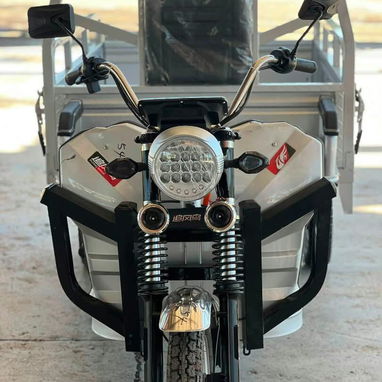 TRICICLO  VIENTO RAPIDO    ESPECIFICACIONES: ⤵️  • 70 KM de AUTONOMÍA   • 1200 W • 60 V  • 45AH • SOPORTA 500 KG DE CARG - 4/4
