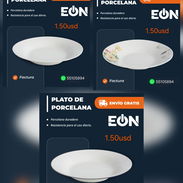 Platos de porcelana - Img 54608308