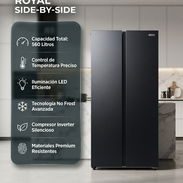 Refrigerador ROYAL 20 Pies 566L Inverter Doble Puerta | $890 USD con Mensajería, Garantía, Factura y 0% Escarcha! - Img 57854414