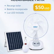 MESA..VENTILADOR RECARGABLE - Img 57876385