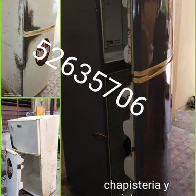 Chapisteria y pintura d refrigerador, Freezer y lavadoras a domicilio. Corriente 24 h Tenemos 20 años de experiencia - Img 109528957