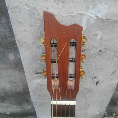 Guitarra con sistema electroacústico y estuche incluido - Img 126044225
