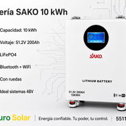 Batería SAKO 51.2V 200Ah 10 kWh - Img 57945073