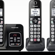 Teléfono Panasonic inalámbrico de 3 bases - Img 56363987
