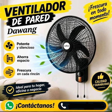 Ventilador de pared Dawang - 2/2