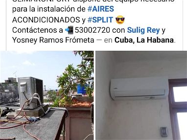 Montaje, Mantenimiento, Reparaciones #Split #Aires y equipos de #Refrigeracion 53002720 - Img 63908544