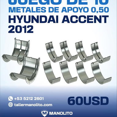 MOTOR PARA HYUNDAI ACCENT 2012 - 4/5
