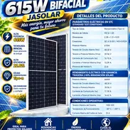PANEL SOLAR 615W BIFACIAL JASOLAR, FACTURA Y GARANTÍA. VARIEDAD DE ECOFLOW, CABLES, CONECTORES Y PANELES SOLARES - Img 57970691