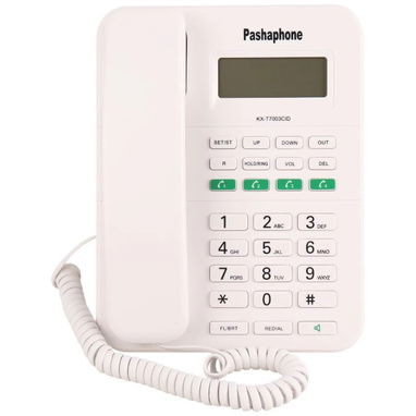 Teléfono para telefonía fija con identificador de llamada ! - 3/5