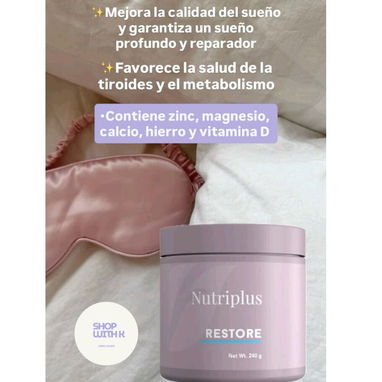 😴RESTORE PARA APOYAR EL DESCANSO Y LA REGENERACIÓN CELULAR 💪 - 2/3