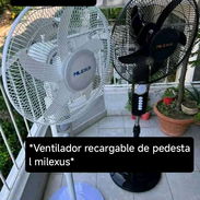 Ventilador recargable de pedestal milexus* - Img 57709196
