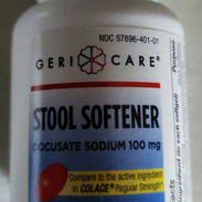 Laxante Docusate Sodium Importado , 100 Capsulas de Softgel de 100mg ,Precio 10 USD ,ver Foto ,contactar al - Img 58191844