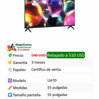 Televisores. De alta Gama en buen precio - Img 121698078
