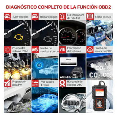 Scanner CY3001 para diagnóstico básico del carro - 2/7