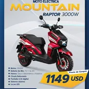 MOTO ELÉCTRICA RAPTOR 72V56AH - Img 57587611