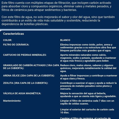 FILTRO DE AGUA EÒN – CARBÓN ACTIVADO💧🏠🔷️ $40 - 2/4