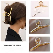 Pellizcos grandes de excelente calidad y variados diseños. Son de metal. - Img 53211327