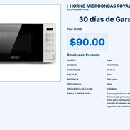 HORNO MICROONDAS ROYAL 20 L - Img 56377608