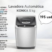 Lavadora automática 5 kg / konka - Img 55401113