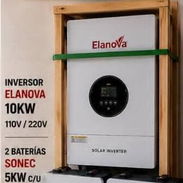 Combo ➡️Inversor 10 kwh Elanova ➡️2 bateria de 5 kwh sonec - Img 56928371