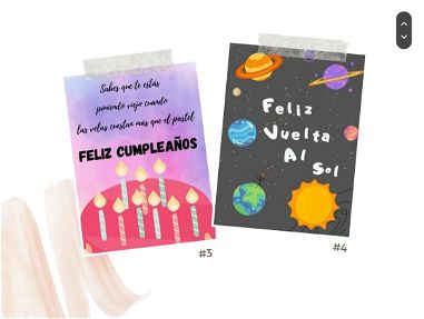 Tarjetas de Regalo para Cumpleaños/Día de las madres - Img 67906938