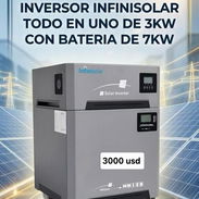 inversor Infinisolar 3kw con batería de 7kwh. - Img 55824401