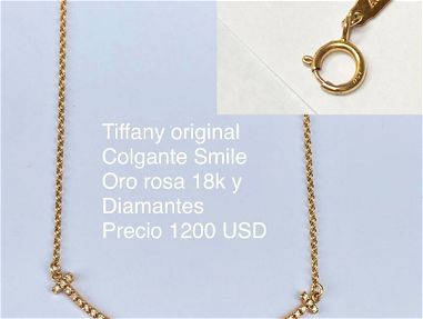 Cadena Tiffany 18k y Diamantes - Img 68683917