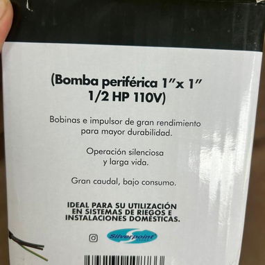 Bomba de agua periférica 1/2 HP 🌸 - Img 118638936