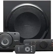 La calidad se impone 💲350usd Sistema de altavoces de sonido envolvente Z906 de Logitech, Negro talla única con cable óp - Img 49260445